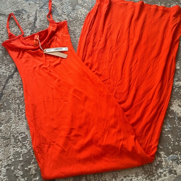 Skims Long Ribbed Slip Dress RARE! - Picture 4 of 5